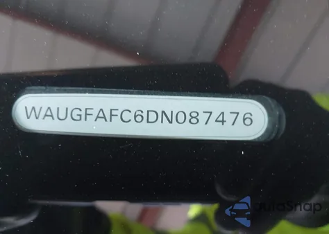 2013 Audi A6 2.0T Premium from USA, damaged, VIN WAUGFAFC6DN087476